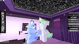 Roblox furro masturba a su amigo hasta venirse