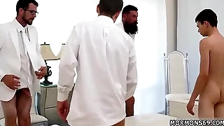 Gays young people chubby ass first time Elders Garrett and  Xanders walked
