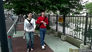 Asian twink cum unseeable
