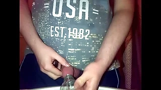 Pissing in a bottle about sell