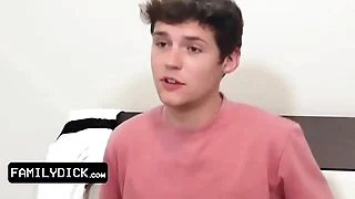 Innocent Teen Boy Gets His Perfect Concerning Butt Spanked For His Bad Grades By His Strict StepFather