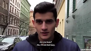 Amateur gay for pay cumshot - CZECH HUNTER 525