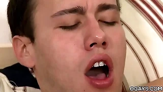 Blake's first dildo