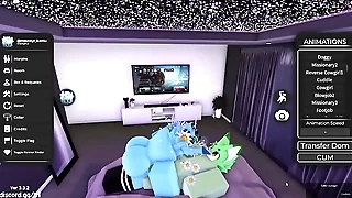 Roblox Furry Gay teniendo sexo oral...( SNO / MX RLN )